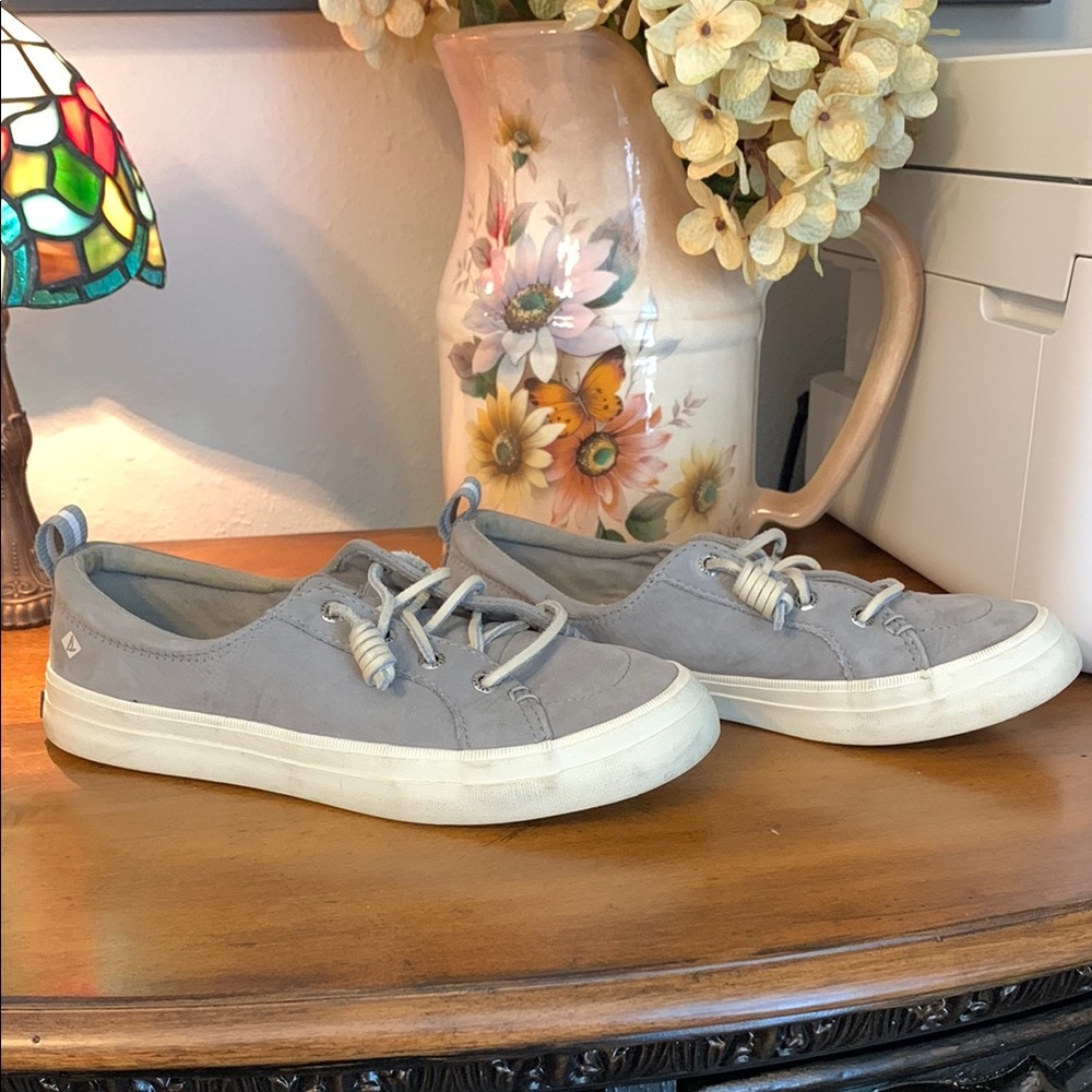 Sperry | Crest Vibe Washable Leather Barrel Lace Sneaker